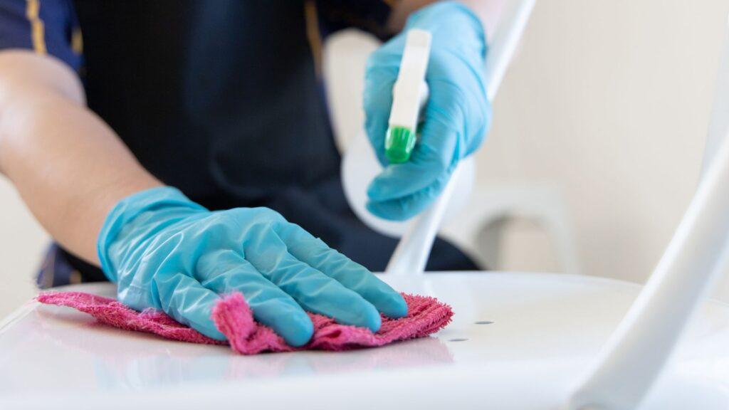 clean and disinfect