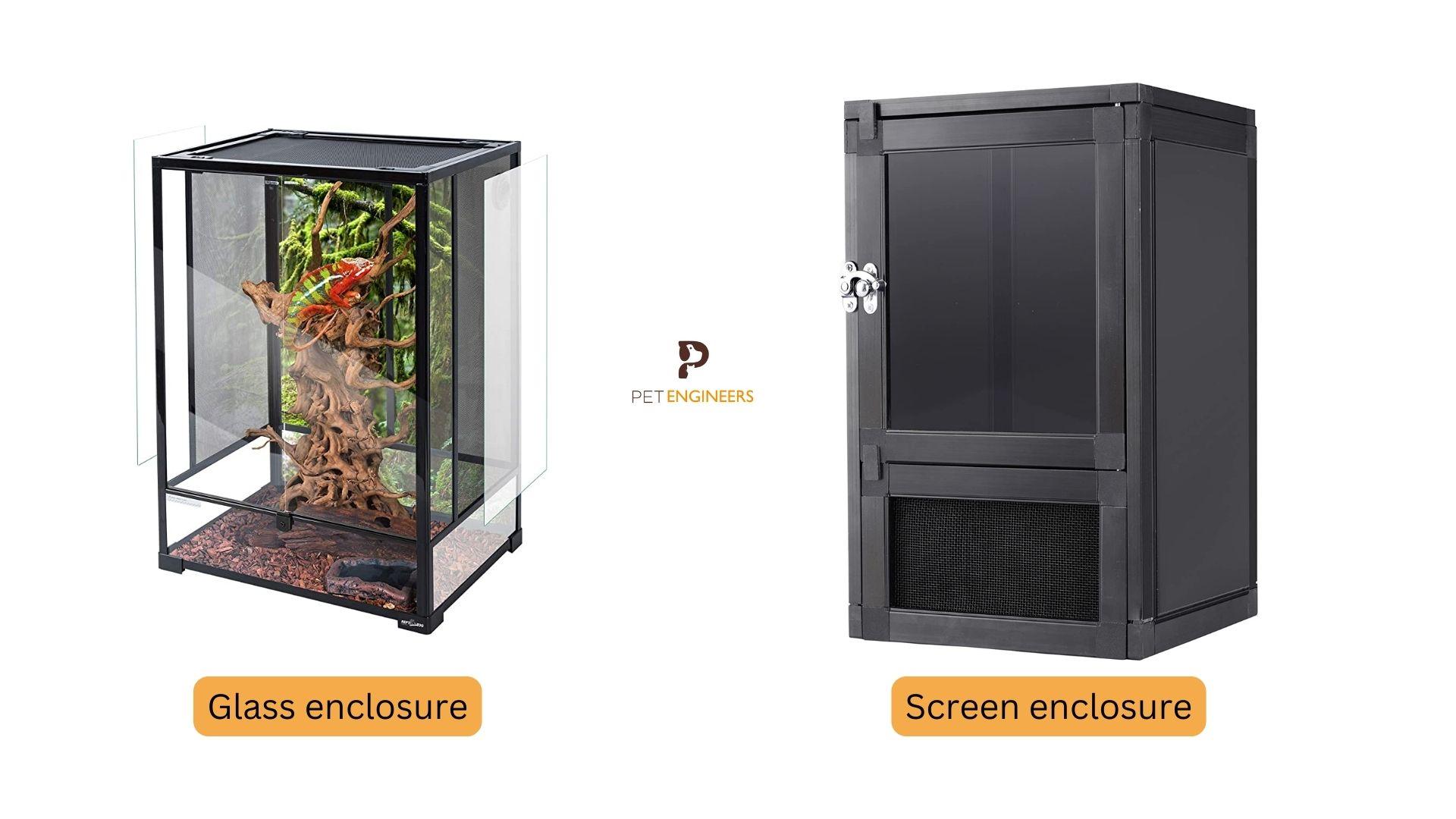 Glass Vs Screen Enclosure For Crested Geckos Which is Better? Pet